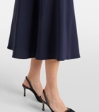 Ralph Lauren Collection Alecia cotton-blend midi dress