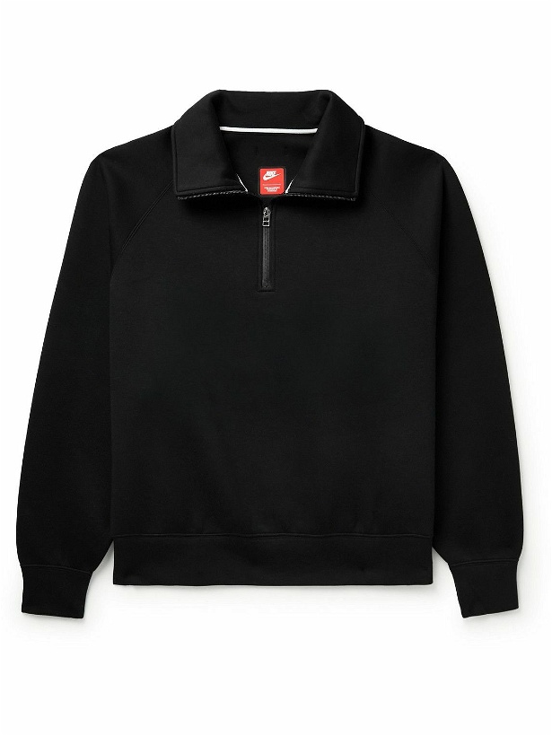 Photo: Nike - Reimagined Tech Fleece Half-Zip Sweatshirt - Black