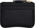 AMI Paris Black Paris Paris Zipped Card Holder