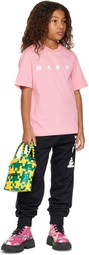 Marni Kids Pink Printed T-Shirt