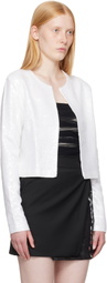 16Arlington White Keid Cardigan