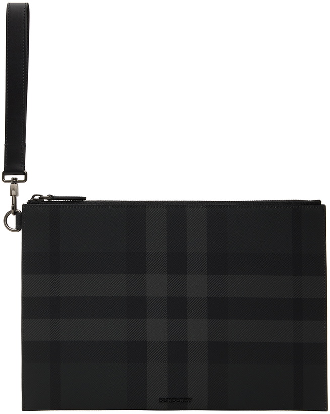 Photo: Burberry Black Large Edin Pouch