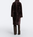 Joseph Ari reversible leather and shearling coat