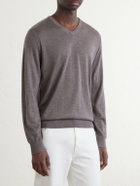 N.PEAL - Conduit Cashmere and Silk-Blend Sweater - Brown