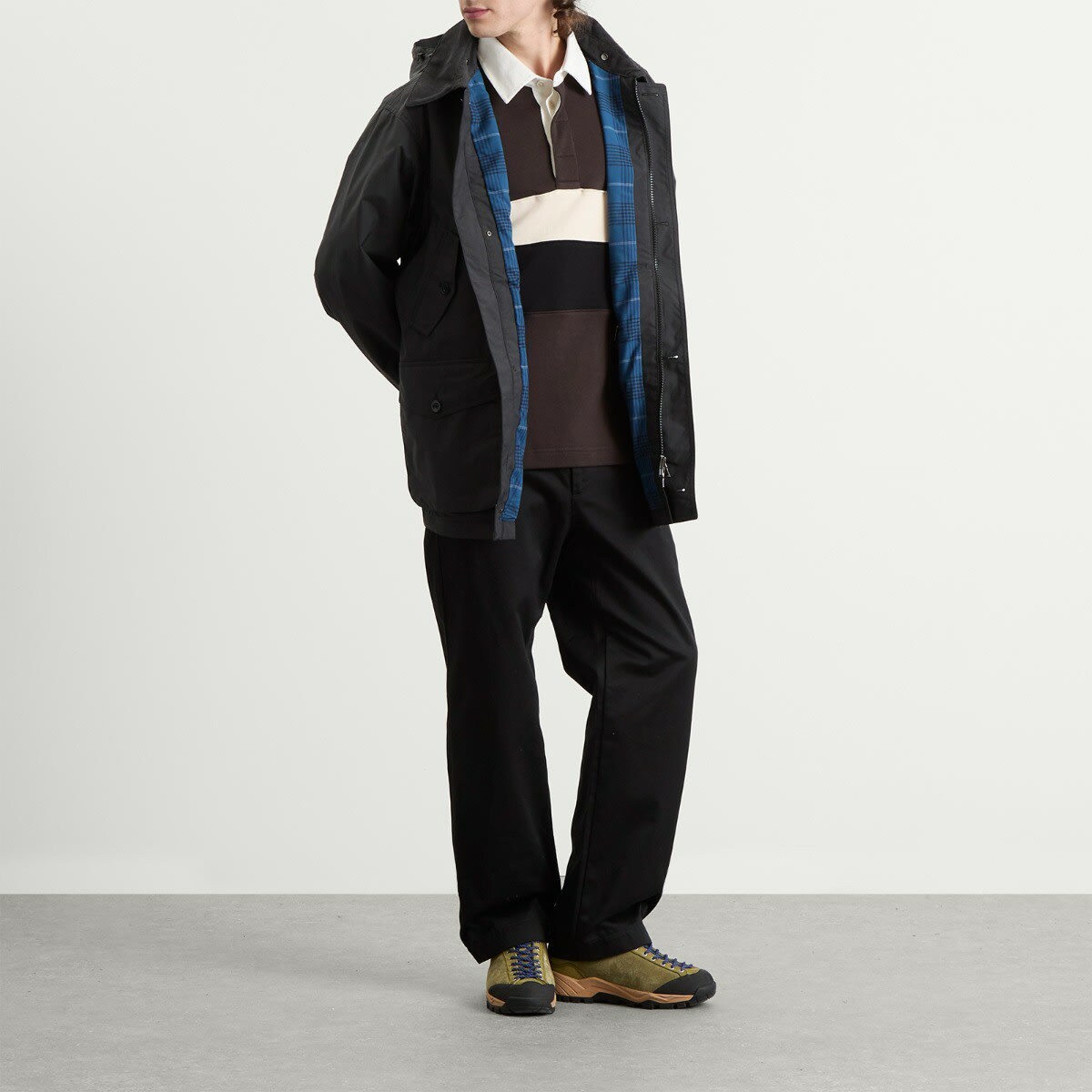 Nanamica Men's 2L Pertex Unlimited Field Jacket in Black