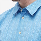 A Kind of Guise Men's Banepa Shirt in Sapphire Stripe
