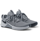 Nike Training - Metcon Free Mesh and Neoprene Sneakers - Gray