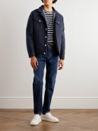 Brunello Cucinelli - Padded Cashmere Trucker Jacket - Blue
