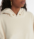 Les Tien - Velour hoodie