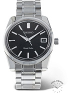 Grand Seiko - Pre-Owned 2014 Self-Dater Limited Edition 37mm Stainless Steel Watch, Ref. No. SBGV011