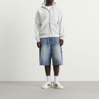 Dime Men's Classic Small Logo Zip Hoodie in Ash