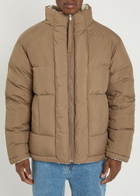 Axel Arigato Lodge Reversible Padded Shell Jacket Brown