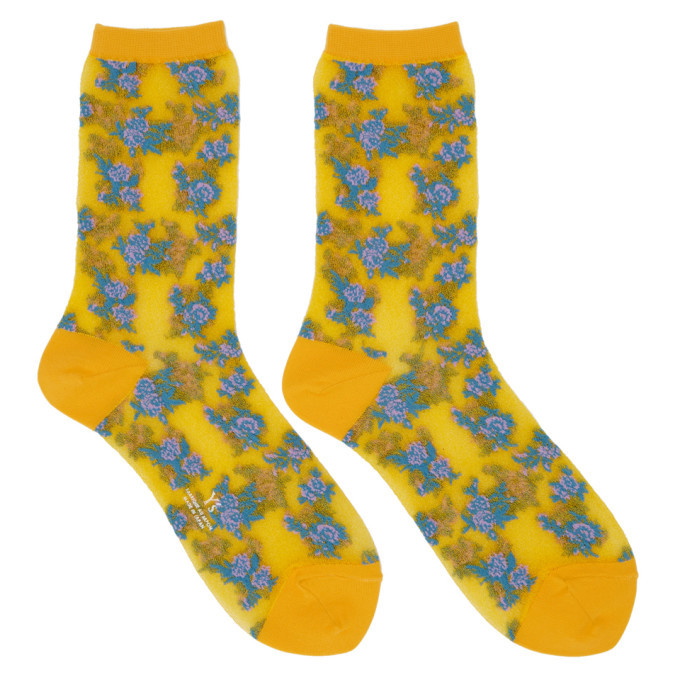 Photo: Ys Yellow Tesugu Flower Socks