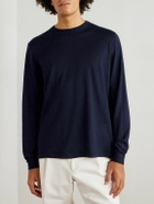 Thom Sweeney - Cashmere and Silk-Blend Sweater - Blue