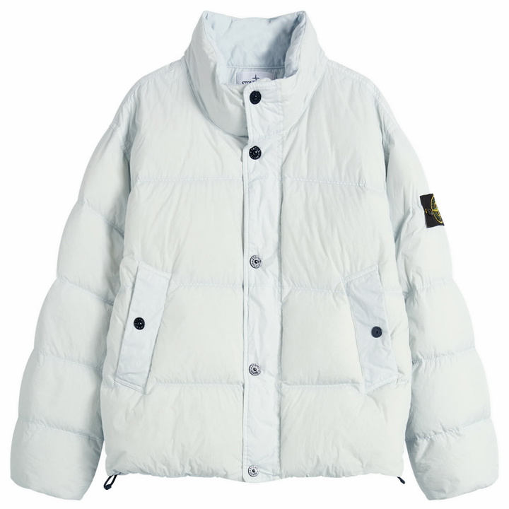 Photo: Stone Island Women's Bomber Jacket in Sky Blue