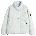 Stone Island Women's Bomber Jacket in Sky Blue