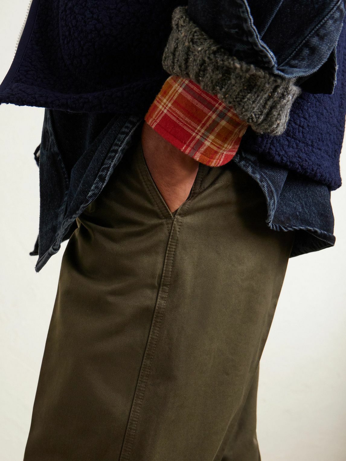 Drake's - HIM Straight-Leg Cotton-Twill Chinos - Green