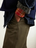 Drake's - HIM Straight-Leg Cotton-Twill Chinos - Green