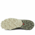 MM6 Maison Margiela Men's x Salomon Cross Low Sneaker in Alfalfa/Silver Reflective/Flint Gray