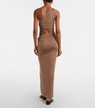 Jade Swim Yana cutout one-shoulder maxi dress