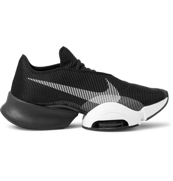 Photo: Nike Training - Air Zoom SuperRep 2 Logo-Print Mesh and Neoprene Sneakers - Black