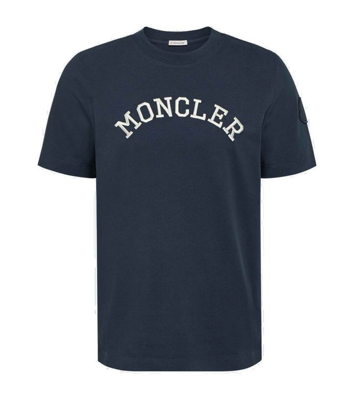 Photo: Moncler Logo-embroidered T-shirt