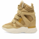 Isabel Marant Women's Balskee Platform Sneaker in Multicolor Beige