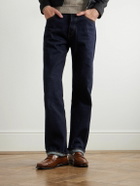 CELINE - Polished-Leather Penny Loafers - Brown