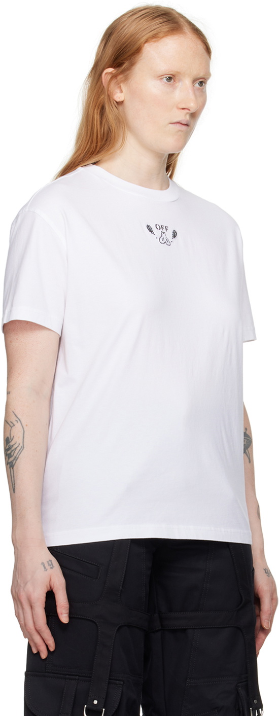Off-White White Bandana Arrow T-Shirt Off-White