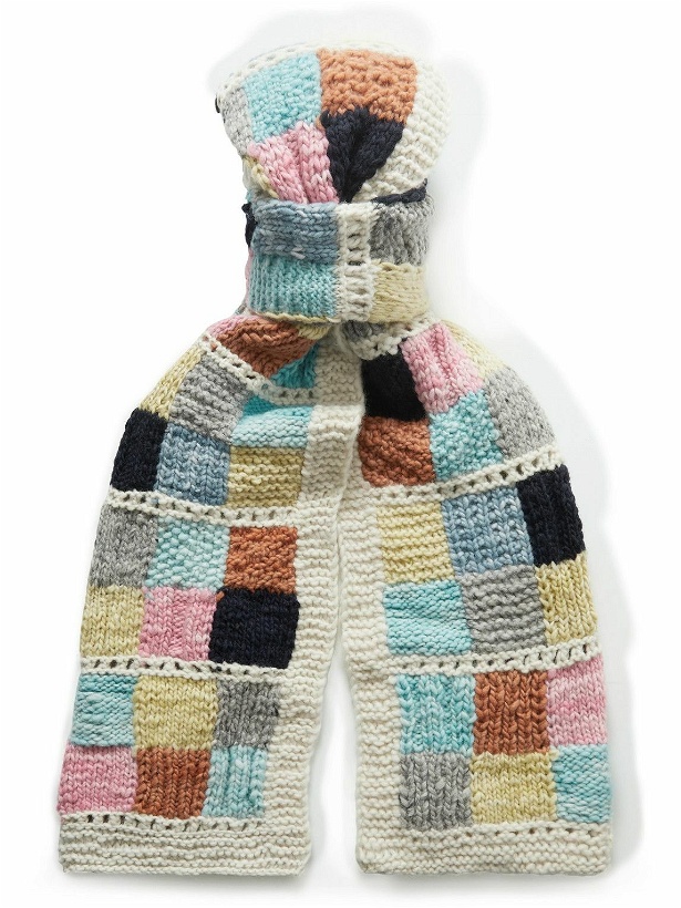 Photo: Chamula - Colour-Block Merino Wool Scarf