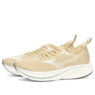 Mizuno Men's Running Neo Zen 2 Sneaker in Pale Khaki/Snow White/Granite Green