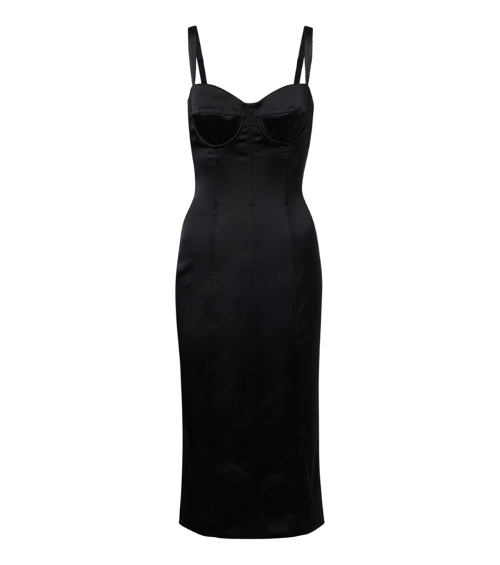 Photo: Dolce&Gabbana Satin corset dress