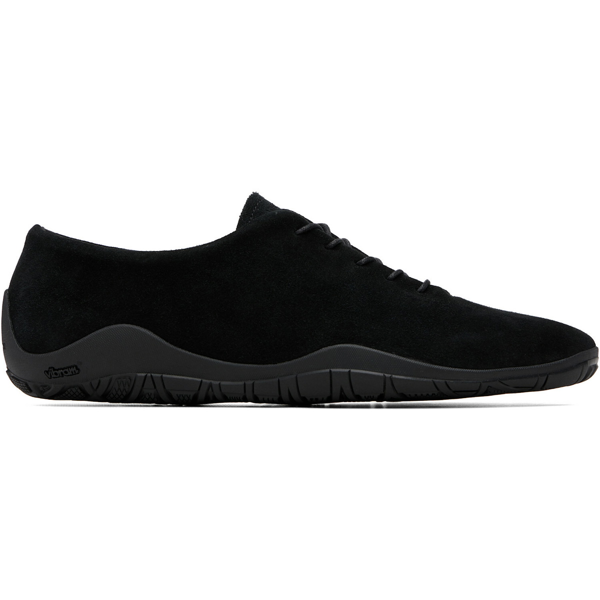 Jil Sander Black Elbe Lace-Up Sneakers