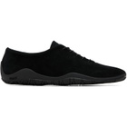 Jil Sander Black Elbe Lace-Up Sneakers