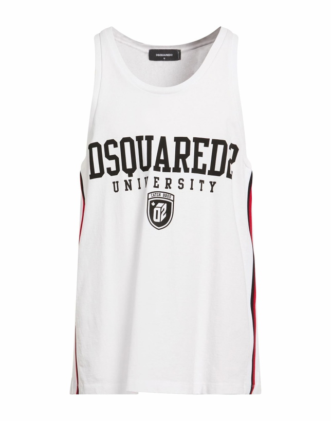 Photo: Dsquared2 Mens Tank top in White
