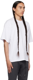 sacai White Vented T-Shirt