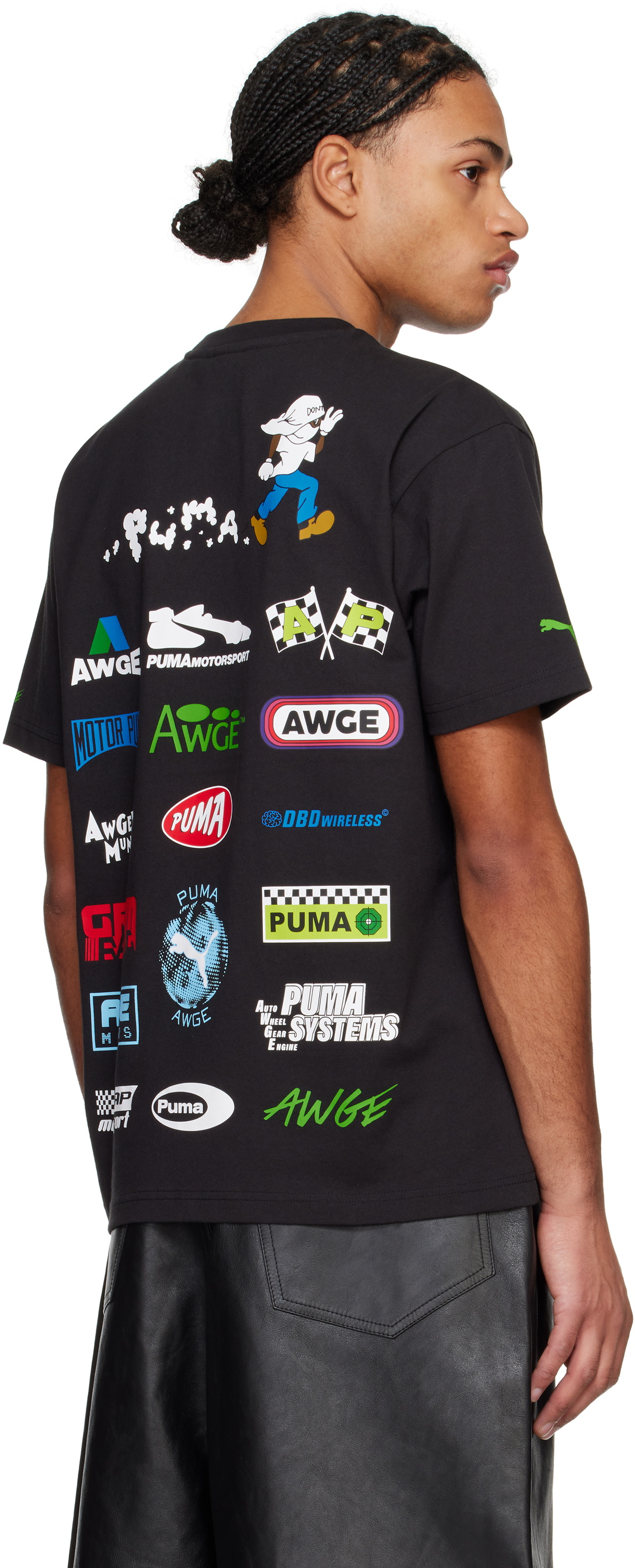 PUMA Black A$AP Rocky Edition Pocket T-shirt