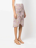 IRO - Wrap Silk Blend Midi Skirt