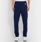 CASTORE - Swinton Mesh-Trimmed Bonded Stretch-Jersey Sweatpants - Blue