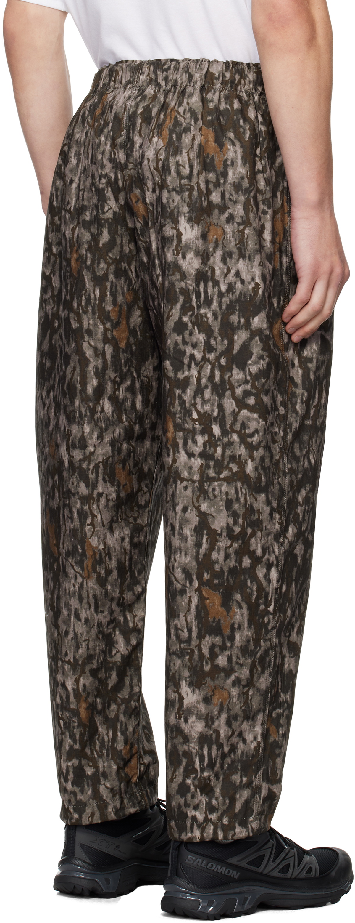 South2 West8 Brown Belted C.S. Trousers