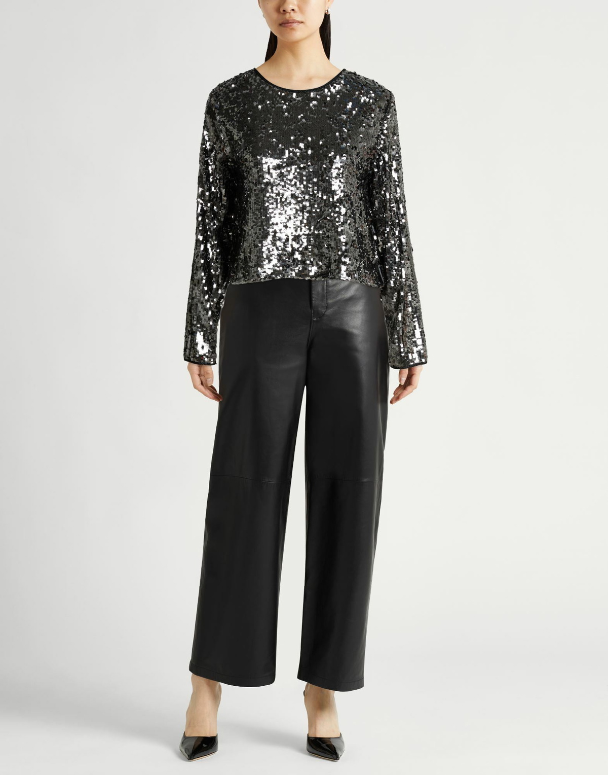 Jucca Womens Top in Silver
