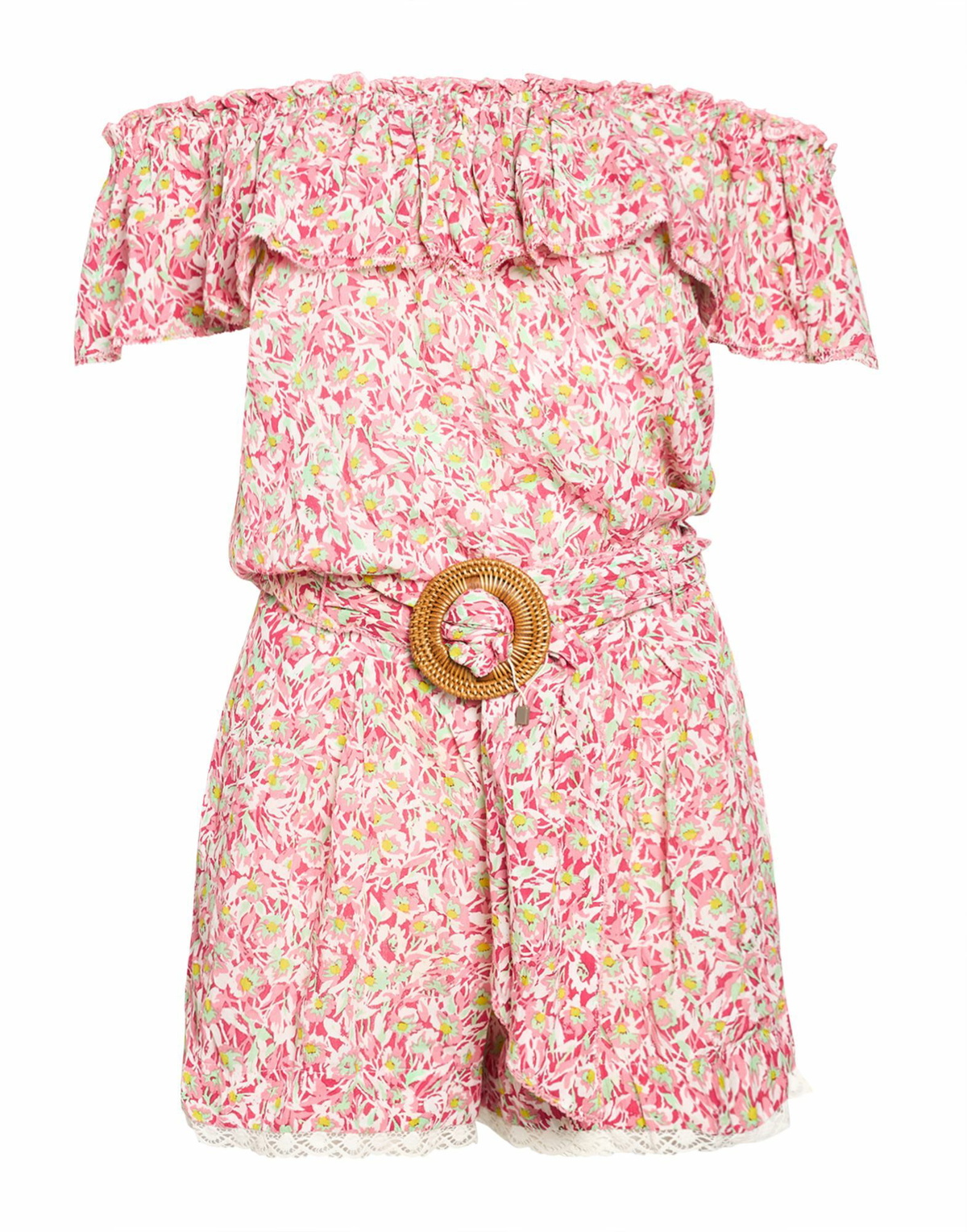Poupette St Barth Womens Playsuit in Pink