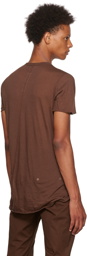 Rick Owens Brown Basic T-Shirt