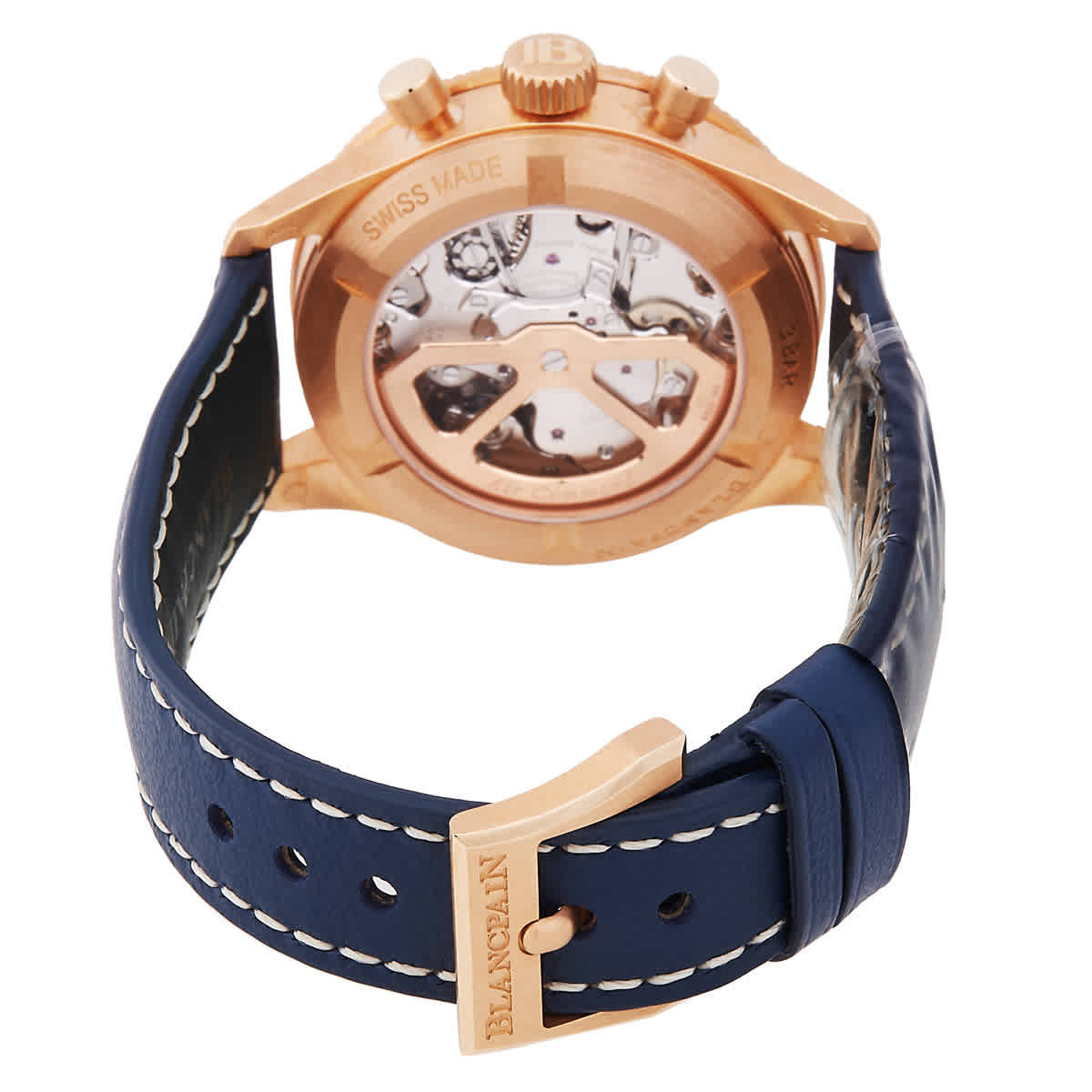 Blancpain Air Command Flyback Blue Dial Unisex Watch AC03-36B40-63A