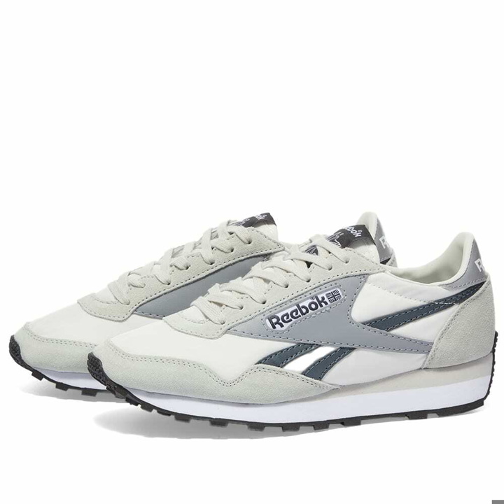Photo: Reebok Men's Classic Leather 1983 Vintage Sneakers in Chalk/Navy/Alabaster