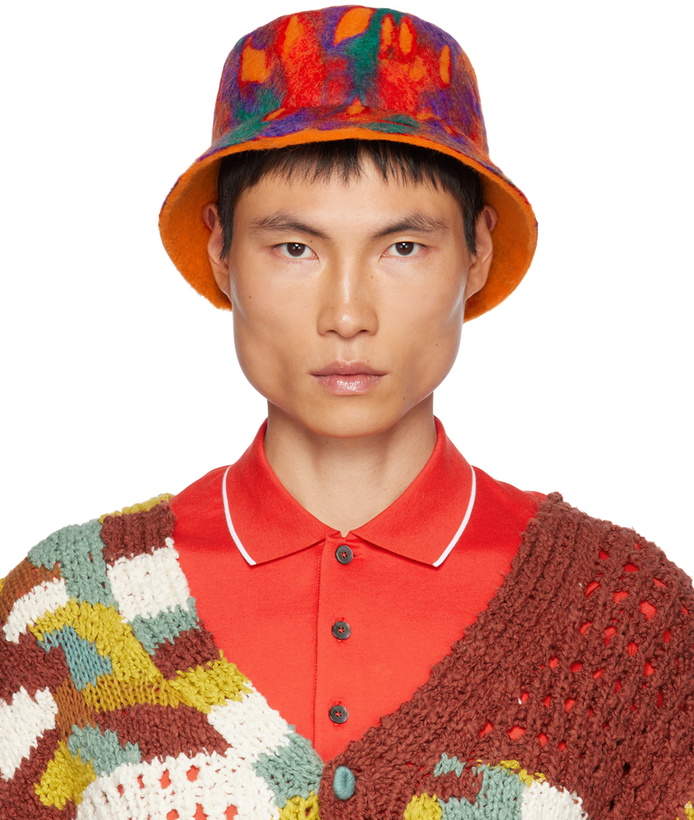 Photo: ZEGNA x The Elder Statesman Multicolor Gradient Hat