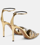 Alexandre Vauthier Embellished patent leather sandals