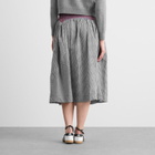 Damson Madder Women's Layla Godet Midi Skirt in Black