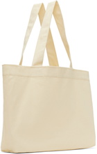 Museum of Peace & Quiet Off-White Wordmark Tote