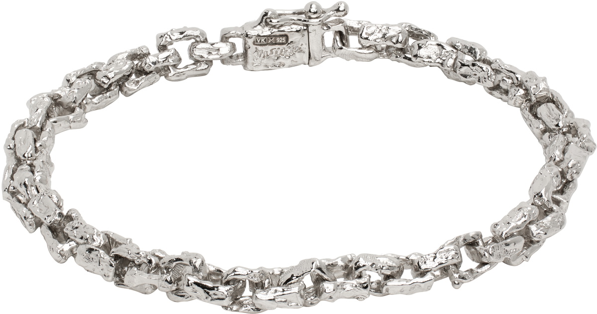 Vasiliki Silver Gleipneir Bracelet